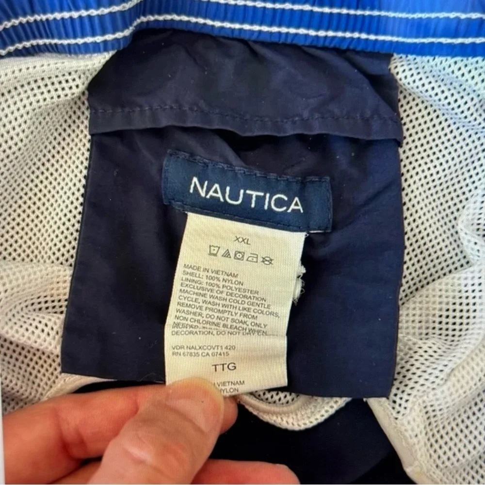 Nautica Men's Navy‎ Swim Shorts quick dry